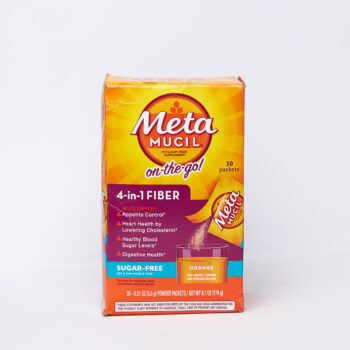 META MUCIL PSYLLIUM FIBER SUPPLEMENT  4-IN-1  (ORANGE) 174G